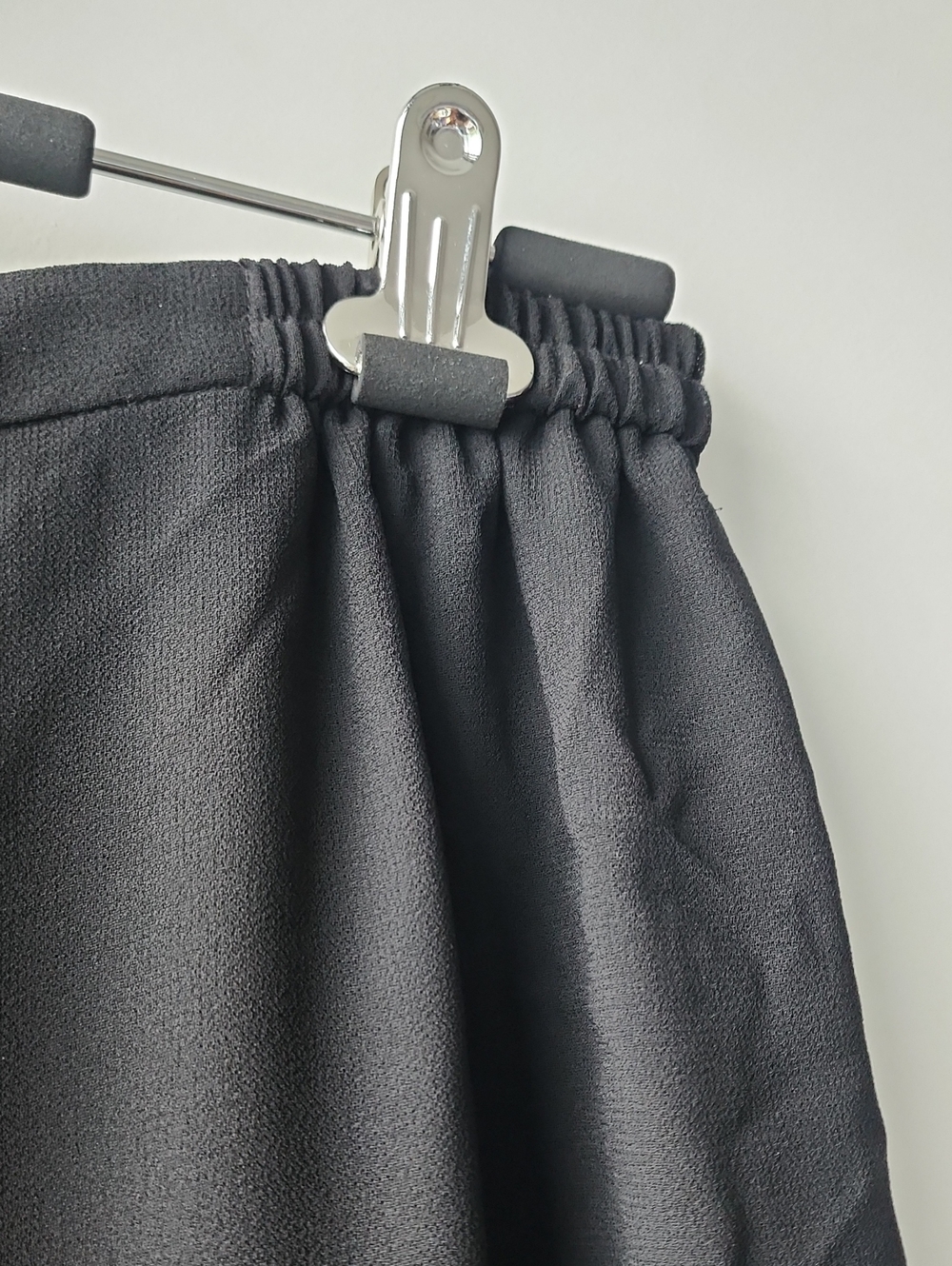 Vintage Eveningweare Sheer Panel Wide Leg Elastic Waist Pants - Picture 4 of 7